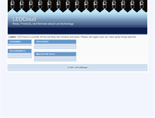 Tablet Screenshot of ledcloud.com